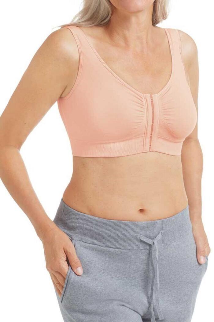 Clara Wire-Free Bra with Front Closure