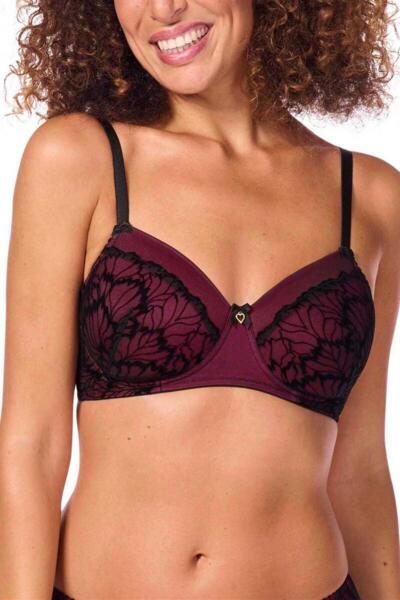 Leonie Non-Wired Padded Bra - Leonie SBP Non-Wired Padded Bra offers comfortable support without wires, ideal for everyday wear. - 45062