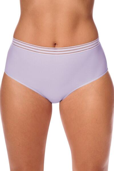 Rhoda Briefs - Rhoda HW PTY Brief features a high waisted design in a springlike pastel colour with a decorative elastic waistband for a comfortable fit. - 45072