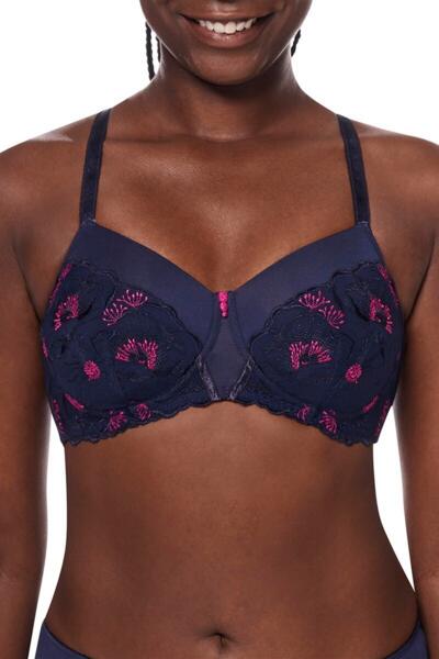 Delila Non-Wired Padded Bra - Delila SBP Non-Wired Padded Bra offers comfortable support without wiring, ideal for everyday wear. - 45109