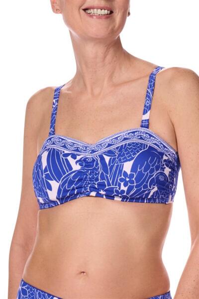 Azores Bikini Top - Azores SBTB Non-Wired Bra Top features integrated pockets and soft padded cups to securely hold a breast prosthesis and conceal unevenness. - 71760