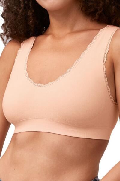 Kitty Wire-Free Bra - Kitty SB Non-Wired Bra features a high cotton content, making it ideal for sensitive skin and ensuring comfort with seamless knit technology. - 44607
