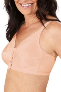 Nancy Non-Wired Bra with Front Closure Alt 1