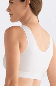 Sarah Wire-Free Bra with Front Closure Alt 0